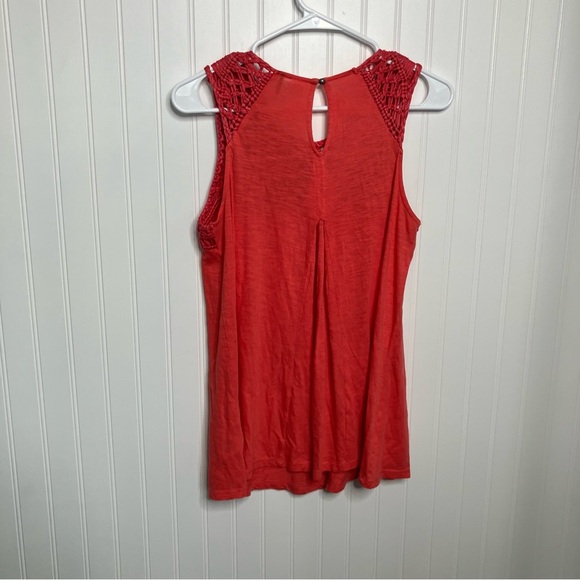 anthropologie top Small Macrame Crochet Braided Akemi Kin Tank - Picture 7 of 9
